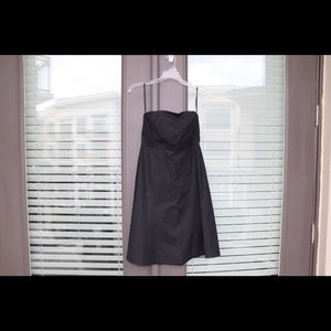 Gap Black Strapless Dress A-Line